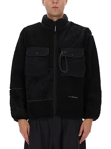 And Wander Mix Boa Jacket