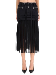 Dolce & Gabbana Silk Midi Skirt