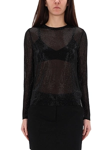 Michael By Michael Kors Top With Rhinestones