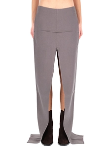 Rick Owens Long Skirt With Center Slits