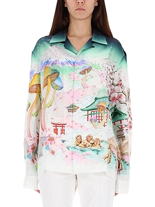 Casablanca Print Shirt Flower