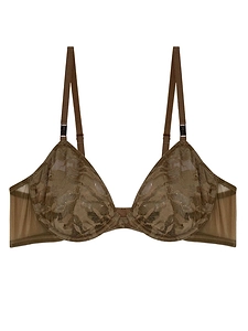 Diesel X Fenty By Rihanna Camo Lace Plunge Bra