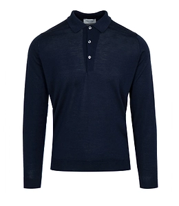 John Smedley Long Sleeve Polo