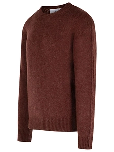Seven Gauge Brown Alpaca Blend Sweater