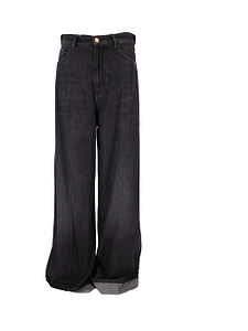 Max Mara S Wide Leg Denim Trousers