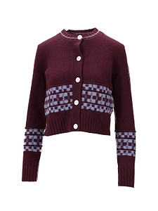 Bb Wallace Crew Neck Cardigan