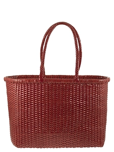 Dragon Weave Braided Leather Bag L