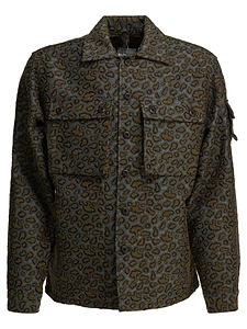 Beams Plus Cotton Blend Overshirt Jacket