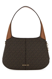 Printed Canvas Alice Shoulder Bag