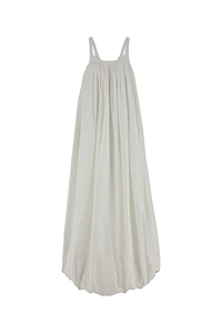 White Poplin Nora Dress