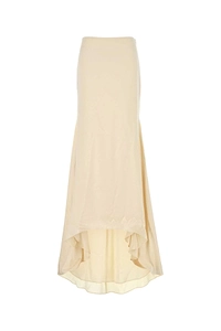 Armarium Cream Satin Rima Skirt