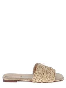 Castaner Raffia Slides