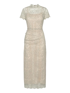 Rotate Birger Christensen Long Lace Dress