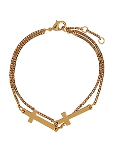 Dsquared Bracelet With Cross Pendant Jesus