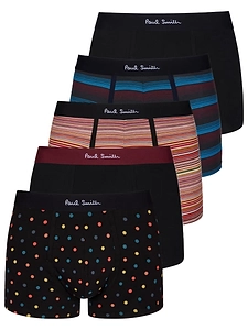Paul Smith 5 Pack Boxer Shorts