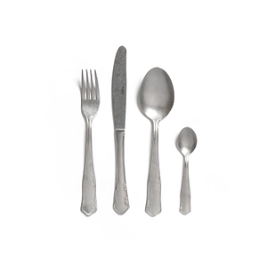 Bitossi Home Set 24 Pz Posate Romantica Acciaio Vinta