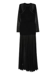 Federico Cina Sheer Layered Dress