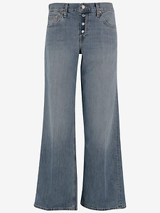 Re/Done Cotton Denim Jeans