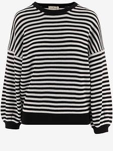 Bruno Manetti Cotton Striped Knit