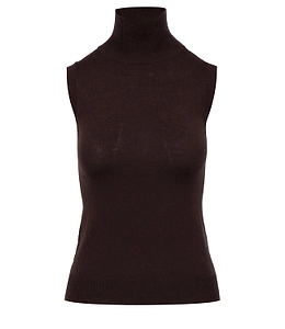 Sport Max Sleeveless Turtleneck Sweater