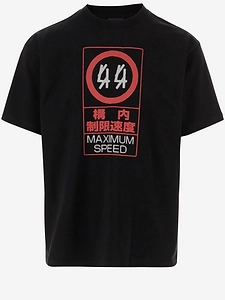 Printed Cotton T Shirt