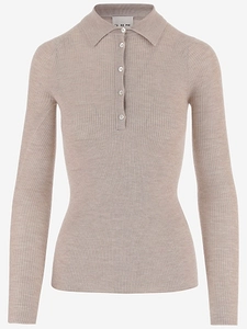 Cashmere And Silk Knitted Polo Shirt