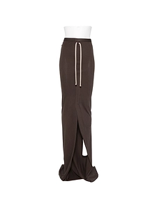Moncler X Rick Owens Cotton Long Skirt