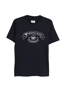 Emporio Armani Capsule Logo Cotton T Shirt