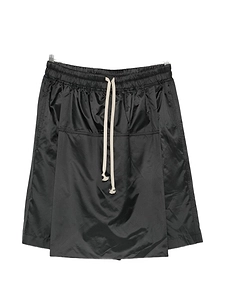 Moncler X Rick Owens Nylon Midi Skirt