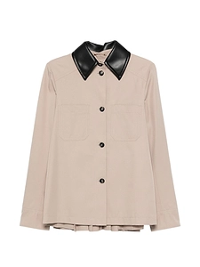 Sportmax Pre Cotton Blend Trench Coat