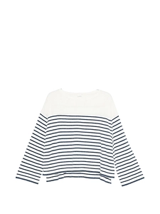 Ct Plage Striped Cotton Sweater