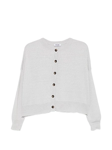 Base Linen And Cotton Blend Cardigan