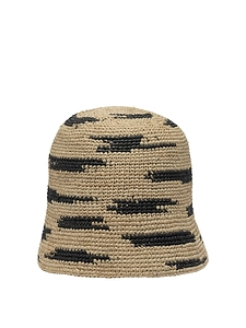 Andao Patterned Bucket Hat