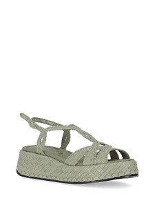 La Rose Maui Platform Wooden Sandal