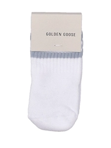 Golden Goose Baby's Socks High Rib/ Logo Stripes/ Stars Under Foot