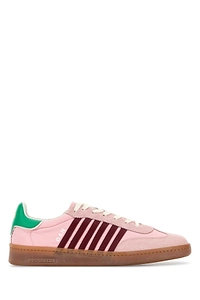 Dsquared Pink Nylon Boxer Sneakers