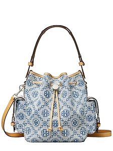 Tory Burch T Monogram Bucket Bag