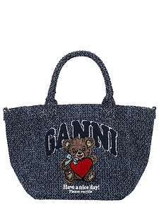 Ganni Tote Bag With Logo