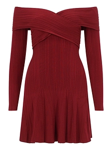 Self Portrait Viscose Mini Dress