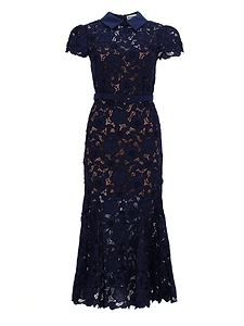Self Portrait Lace Midi Dress