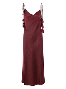 Self Portrait Long Dress With Floral Pattern