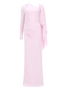 Self Portrait Long Draped Dress