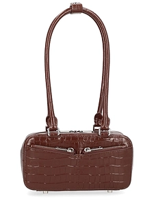 Self Portrait Bag With Crocodile Effect