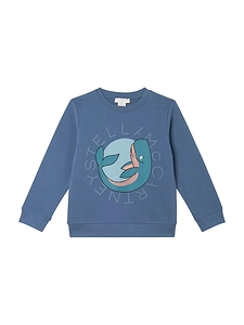 Stella Mccartney Sweatshirt With Whale Logo