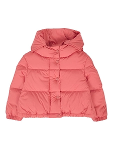 Moncler Kids Quilted Hooded Jacket