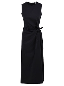Aspesi Sleeveless Tie-Waist Maxi Dress