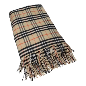 Burberry Home Accessories Blanket Home Wool Beige/Sand
