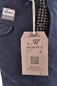 Mason's Trousers Blue