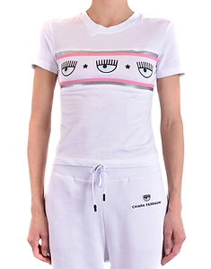 Chiara Ferragni White T-Shirt