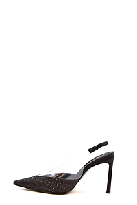 Sergio Rossi Black Slingback Pumps